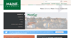 Desktop Screenshot of maineinfonet.org